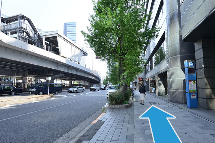 渋谷駅から徒歩でお越しの方の道順7
